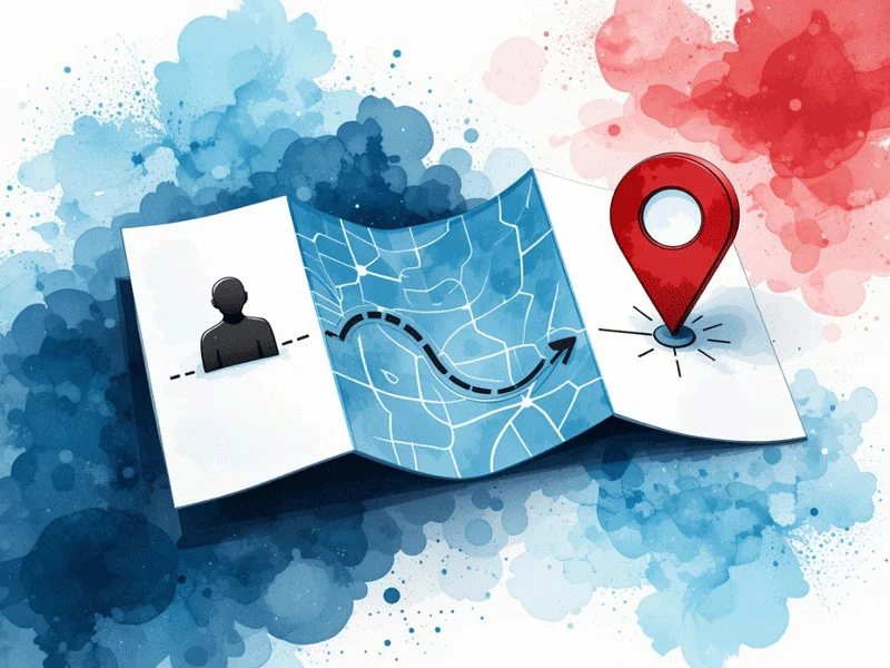 نقشه سفر مشتری