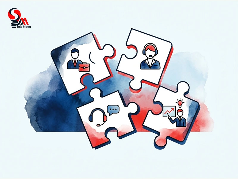 آموزش راه اندازی تیم فروش