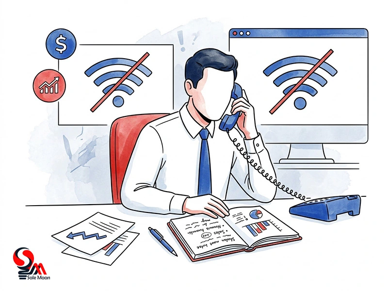 راهکار فروش در جنگ و قطعی اینترنت