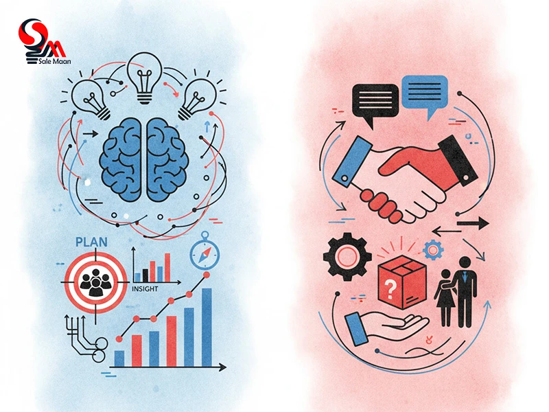 تفاوت بازاریاب و ویزیتور
